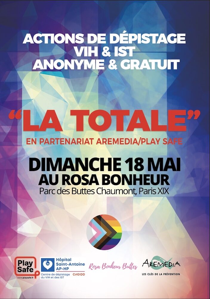 Affiche IDAHOT PlaySafe Aremedia Rosa Buttes 18 mai 2025