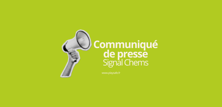 Haut parleur avec "Communiqué de presse"